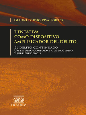 cover image of Tentativa como dispositivo amplificador del delito